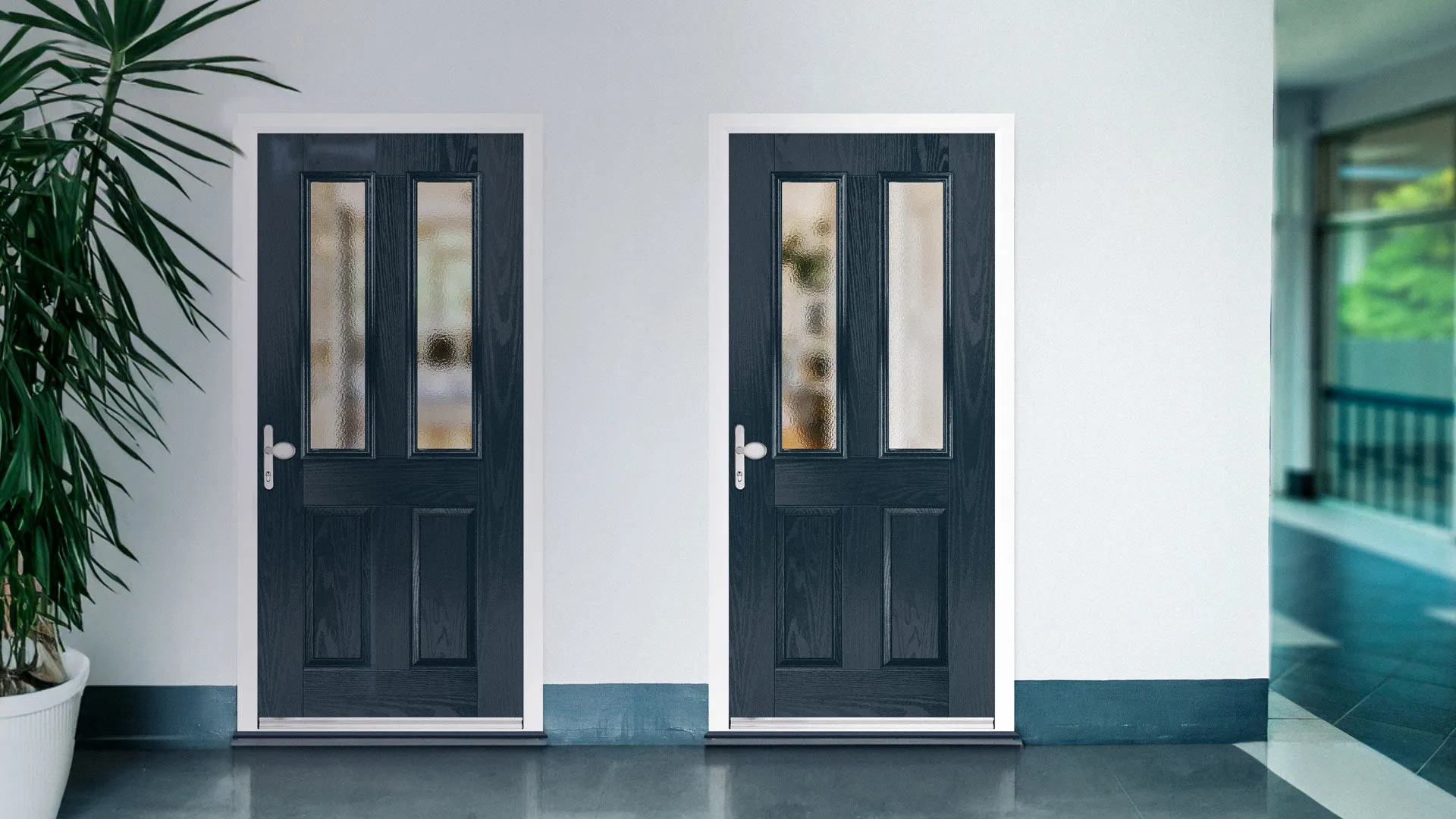 Classic44 Communal Collection — communal entrance doors