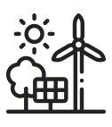 Green leaf icon representing carbon neutral UK manufacturing