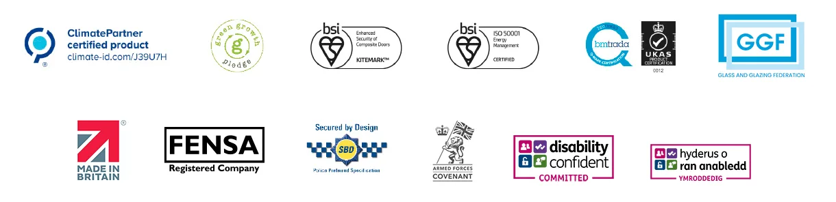 IG Doors accreditations and certifications