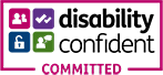 Disability Confident Committed badge