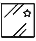 Icon representing the extensive range of glazing styles